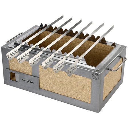 Kasai spettstativ & grillspett 6 st (Medium Long) | Matlagning > Köksredskap > Grillspett | Bagaren och Kocken