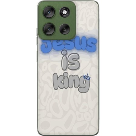 Yhteensopiva Puhelinkuori Motorola Motorola Moto G56 Jeesus on kuningas