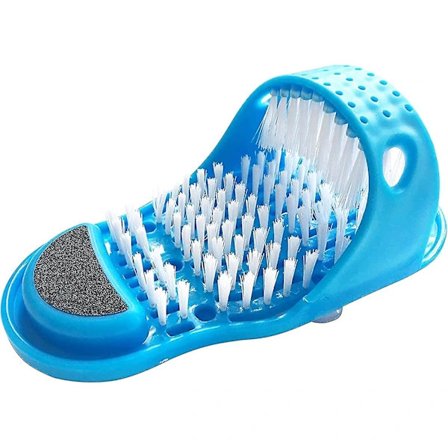 【xj】Yksinkertainen jalkojen puhdistaja, jalkojen puhdistusharja, jalkojen kuorinta pesukoneeseen suihku spa-hierontasaapas, pääsiäislahja