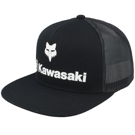 Fox - Schwarz trucker Cap - Fox X Kawi Black Trucker @ Hatstore