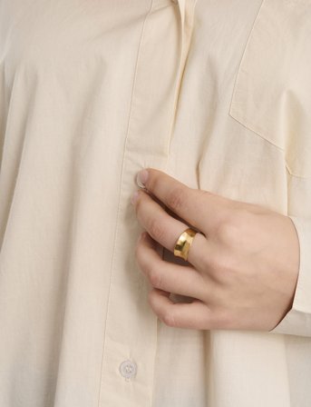 Pernille Corydon Saga Ring - Gold - 55