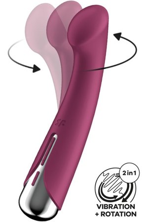 Satisfyer Spinning G-Spot 1 Red - Woome.pl