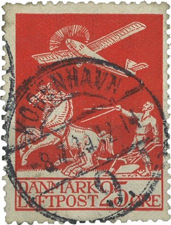 Danmark 1925 - AFA 146 - Stemplet