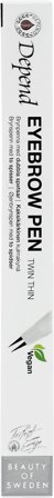 Depend Eyebrow Pen Twin Thin Nord, Makeup, Øjenbryn, Øjenbrynsblyanter