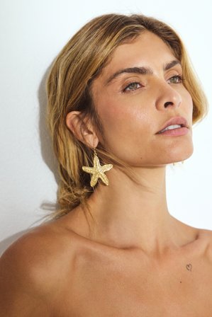 NA-KD Boucles d'oreilles avec étoile de mer - Bijoux - Or - One Size