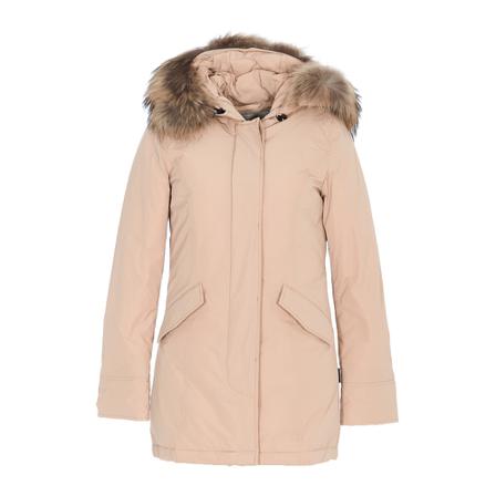 Woolrich Beige Winter Jas , Beige , Dames , Maat: XS