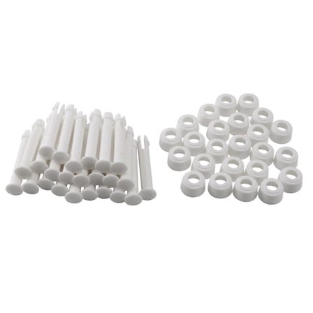24 st ABS Pool Joint Pins, 6cm/2.36in Cap Set Tätningar för Pool Reservdelar 28270-28273