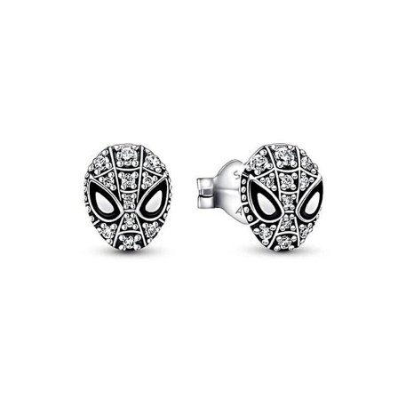 Sterling silver Spider-Man örhängen s925 silver studs