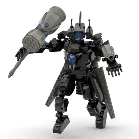 Titan Camerman fra sjove anime-videoer: til Skibidi-toilet, 444 byggeklodser legetøj [GL] 444pcs