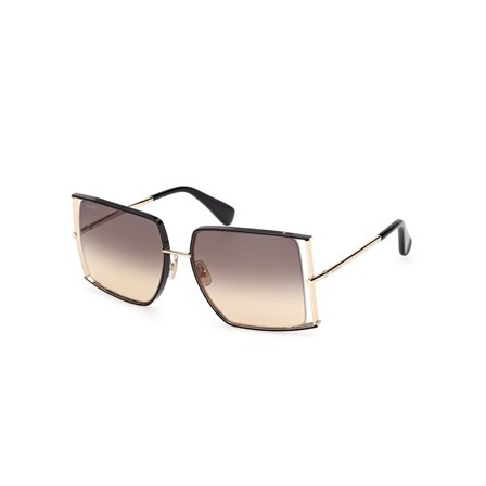 Max Mara - Solglasögon - Svarta - MM0120 05A 5817