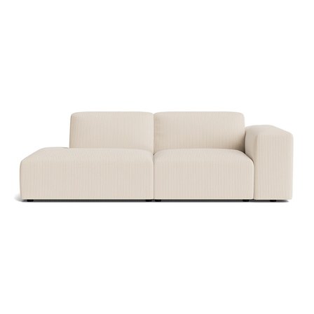 Soma lounge sofa, venstrevendt | Open end - Lincoln Beige - 245x101x75 - Sofa
