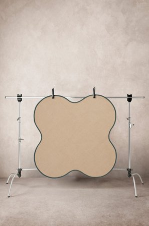 Jotex - Juletreteppe Diameter 120 Cm Jute/Jute Beige/grønn CALLISTO - Kjøp Juletrematter hos Jotex