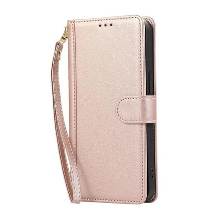 (För Samsung A32 4G) Läderplånboksfodral med kortfack och magnet