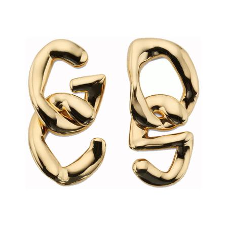 Gcds, Earrings Geel, Dames, Maat:ONE Size
