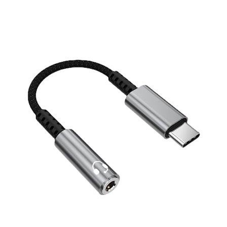 USB C till 3.5mm Adapter - Ljudkonverterare för Samsung Galaxy S20, Note 20, iPad Pro och fler