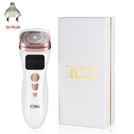 Mini HIFU Maskine Ultralyd Maskine RF Fadiofrecuencia EMS Mikrostrøm Lift Firm Opstramning Hud Rynke Hudpleje