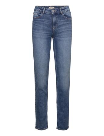Trousers Denim Alba Blue Slim Jeans Blå Lindex*Betinget Tilbud