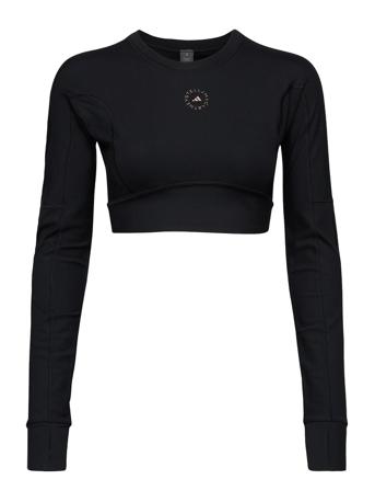 Truestrength Yoga Crop Top W Black Adidas By Stella McCartney