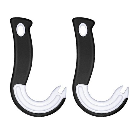 Letåbnende ringtræk dåseåbner træk hjælper til gigtpatienter trækfane dåser dåser flasker køkkenredskaber, 2 stk.[D]