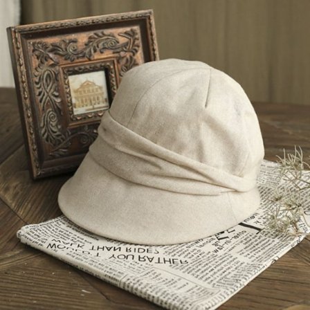 Åttkantig Bucket Hat Solhatt BEIGE