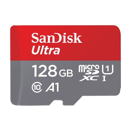 Sandisk Ultra - flashminnekort - 128 GB - microSDXC UHS-I