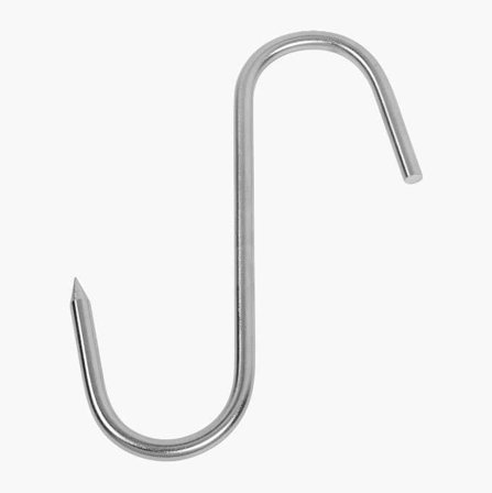 Slaktkrok 140 x 6 mm 2 st.