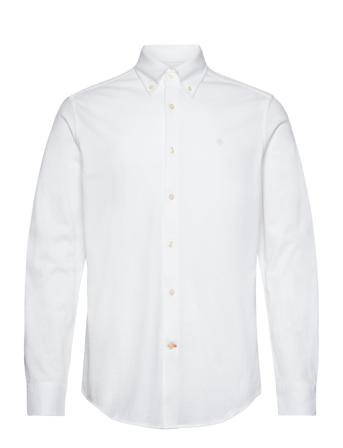 Eddie Pique Shirt - Slim Fit Morris White