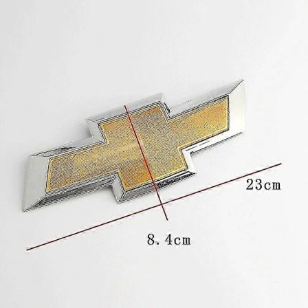 Passer til Chevrolet Cruze 2009-2014 Biltilbehør Bilstylning 3D Bilforreste Badge