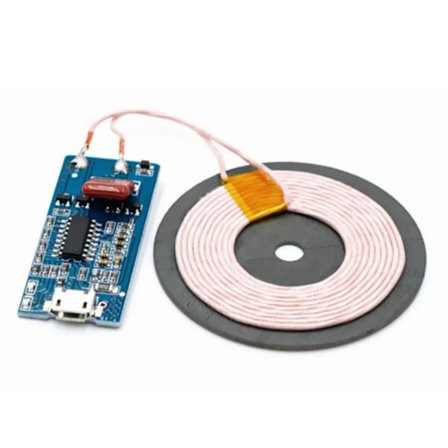 Trådløs opladningssendermodul 5V1A strømforsyning opladningsmodulkort