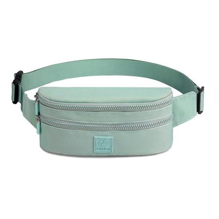 Vattentät Nylon Crossbody Väska Utomhussport Telefon Midjeväska Green