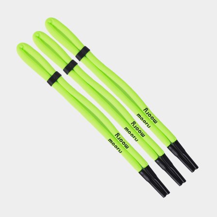 Floating strap for glasses Moory Sunglass Saver Neon Green, 3-pack