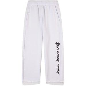 MM6 Maison Margiela White Branded Sweatpants 14 Years - Bottoms - 14 years - White