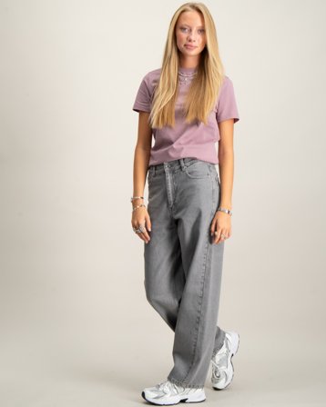 Grunt Apito Light Grey Gris Jeans Fille - Kids Brand Store