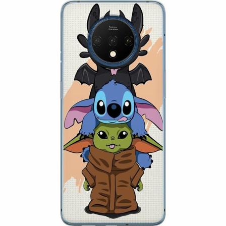 Oneplus 7t Genomskinligt Skal Lilo And Stitch