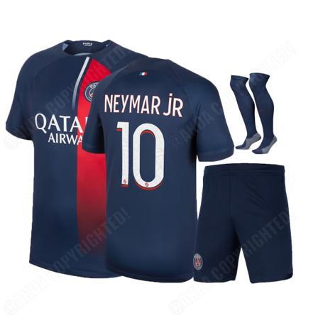 23-24 Manchester City Hemma fotbollsdräkt för barn kit for psg 23/24 home #10 #26 (10-11 years)