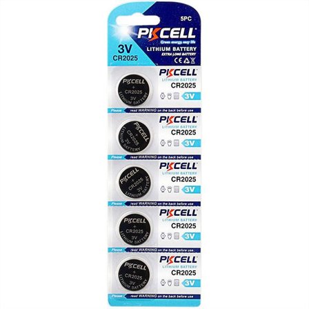Batteri CR2025 10-pack PKcell