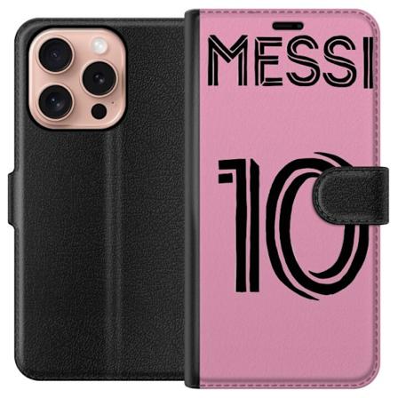 Apple iPhone 16 Pro Tegnebogsetui Lionel Messi (Inter Miami CF