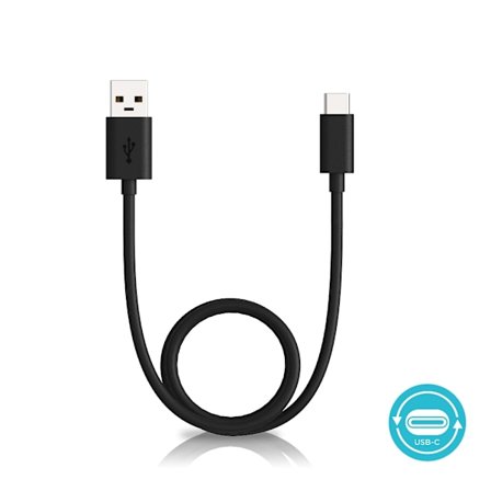 Motorola USB-A to USB-C Cable 1m- Black