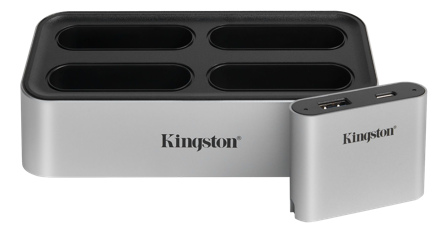 Kingston Workflow Station - dokkingstasjon - USB-C 3.2 Gen 2