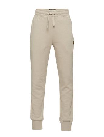 Classic Bb Jogger Sweatpants Mjukisbyxor Beige Lyle & Scott Junior