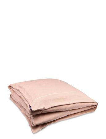 Herringb Cotton/Cashmere Flannel Duvet Cover Home Textiles Bedtextiles Duvet Covers Beige Lexington Home