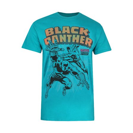 Black Panther Herr Combat T-Shirt L Jade