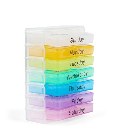 7 Dages Pilleæske Tablet Organiser Medicinholder