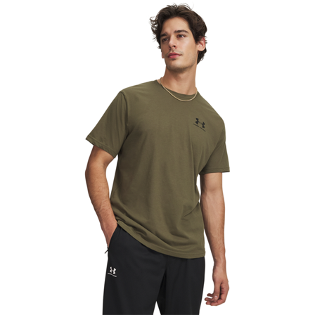 T-shirts Under Armour Sportstyle LC T-shirt Mørkegrøn - Bodyman.dk