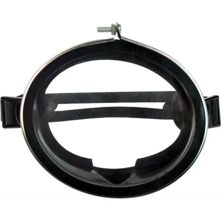 Oval Dykmask Silikon Fit Anti-fog Härdat Glas Lins
