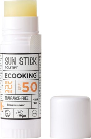 ECOOKING Solstift SPF 50 15 g, Skincare, Solcreme, Solcreme Til Ansigtet