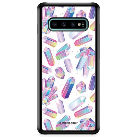 Bjornberry Skal Samsung Galaxy S10 Plus - Kristaller Regnbåge