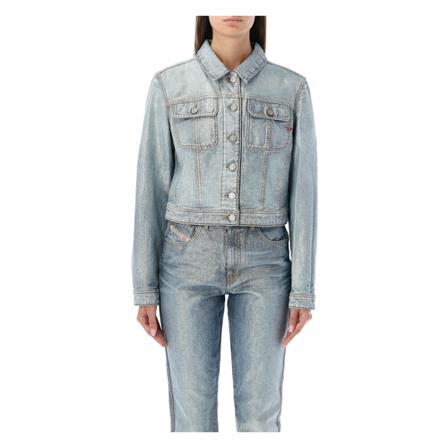 Diesel Denim Jakke Blå, Dame