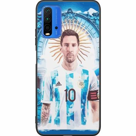 Xiaomi Redmi 9t Svart Skal Messi