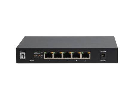 LEVELONE 5-Port Unmanaged 2.5-Gigabit